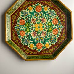 Wooden Painted Tray