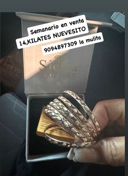 Semario En Venta  14 Kilates