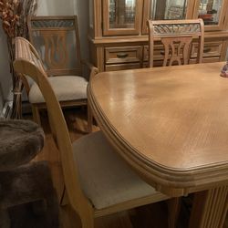 Beautiful wood dining set