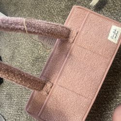 Teddy Pink Diaper Caddy