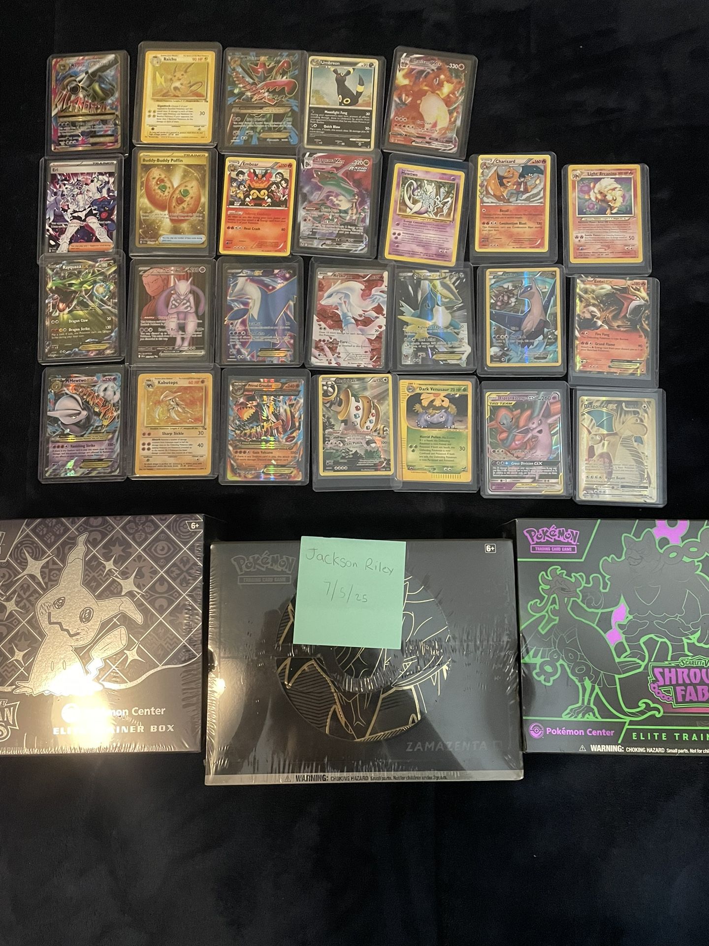 Pokemon singles and sealed