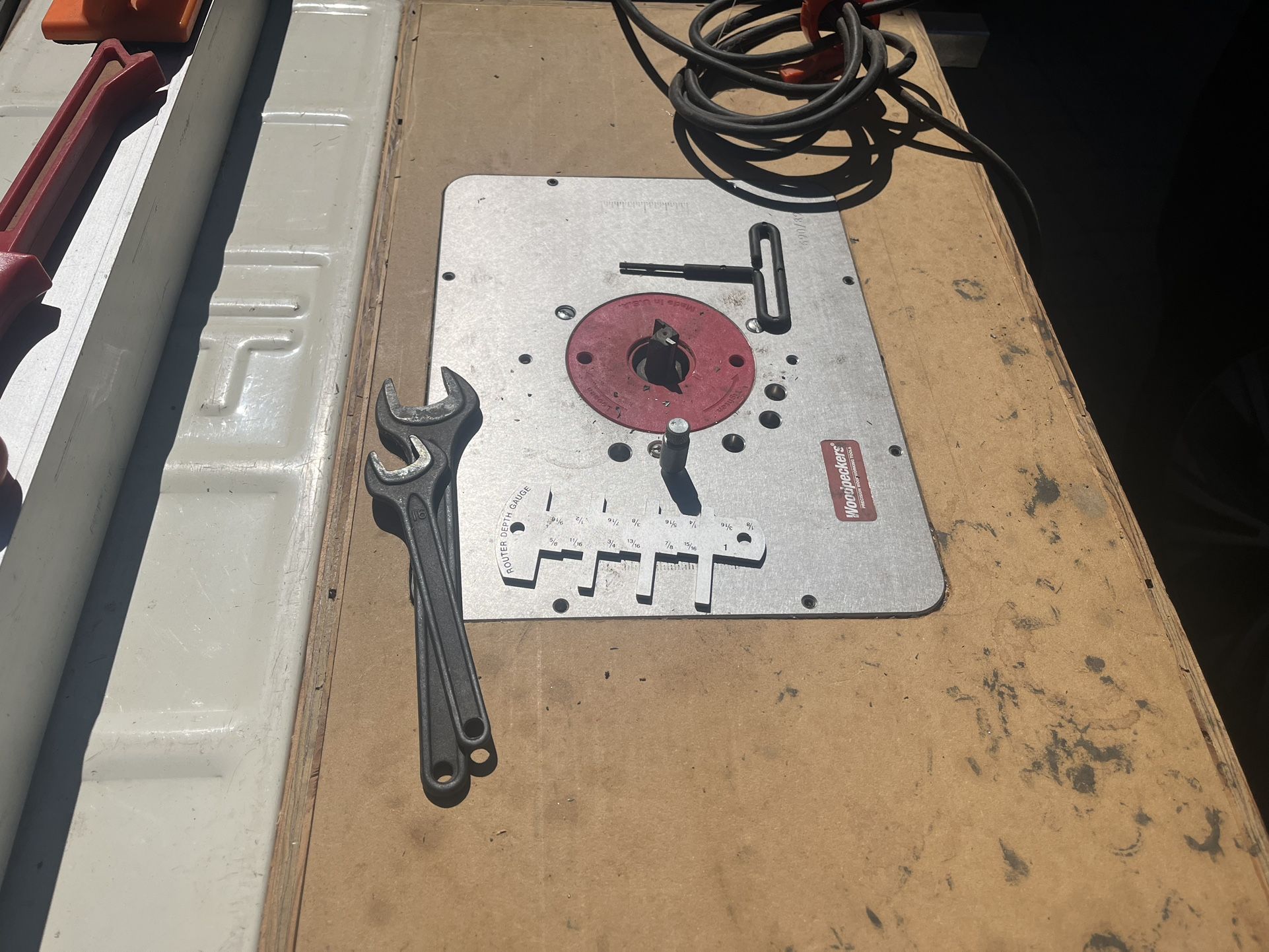 Jet Table Saw With Bosch Router