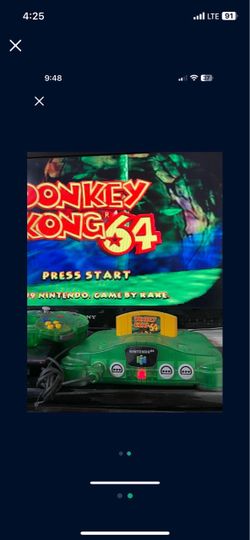 Nintendo 64 Donkey Kong 64 Edition Console Bundle