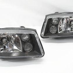 Black Clear 99-05 volkswagen jetta headlights