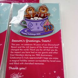 New Disney pins collection set 25$ each