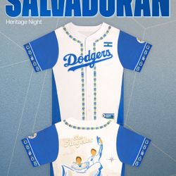 Dodgers Salvadoran Heritage Jersey
