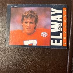 John Elway 1985 Topps #238