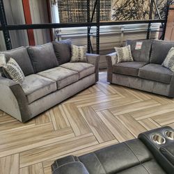 Hollywood 2pc Sofa Loveseat Set