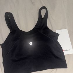 Lululemon black sports bra