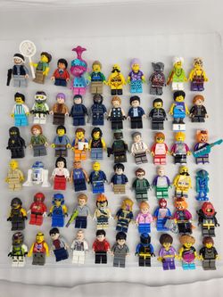 Lego Minifigures From Star Wars Harry Potter jurassic world marvel