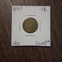 1857 Flying Eagle Cent