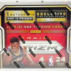 2020-21 Panini Prizm Basketball Retail 24 Packs 4 Cards Per Box Anthony Edwards