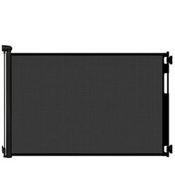 70” Extra Wide Black Retractable Baby and Pet Gate - Brand New Sealed