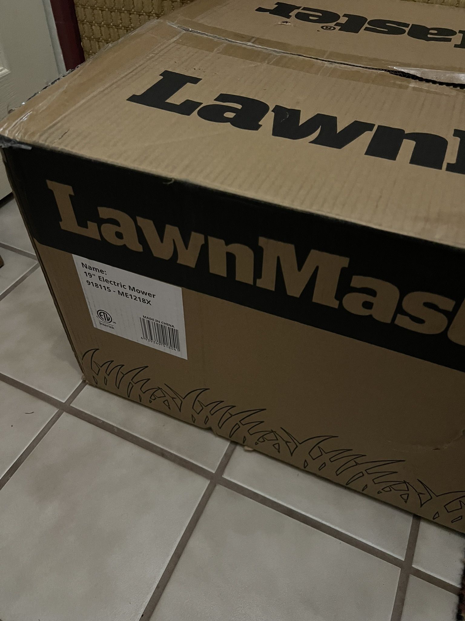 New Electric Lawn Mower