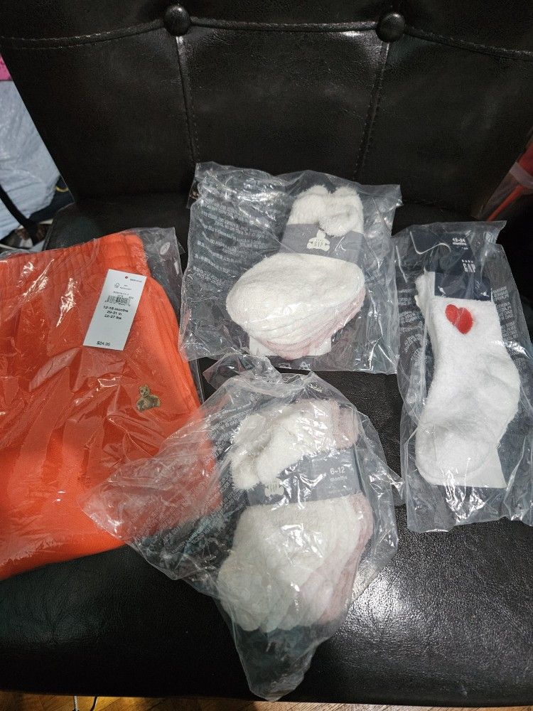 BABY PANTS AND SOCKS BRAND NEW