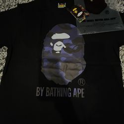 Bape Black And Blue Camo