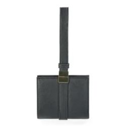 Women's Indexer Wallet Blue Vinyl Bifold