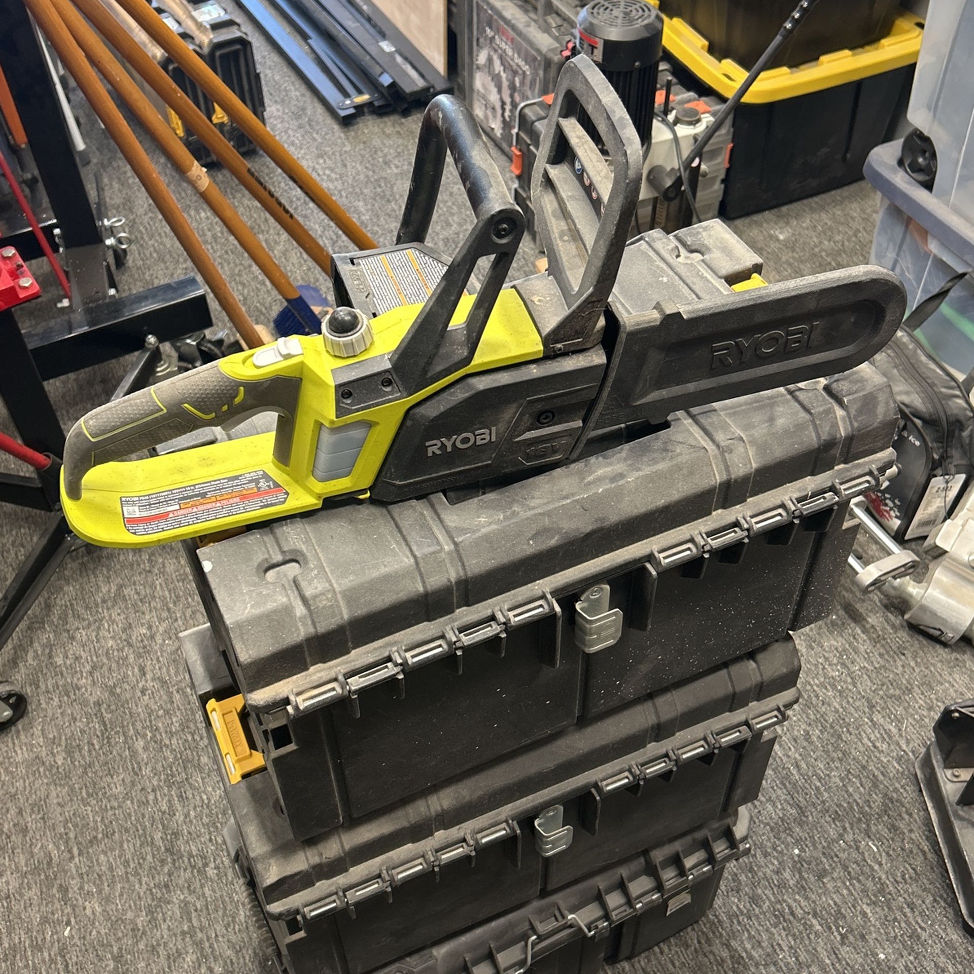 Ryobi P546 18v 10 Inch Cordless Chainsaw Tool Only