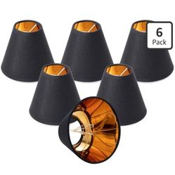 Clip-on Lamp Shades, Set of 6