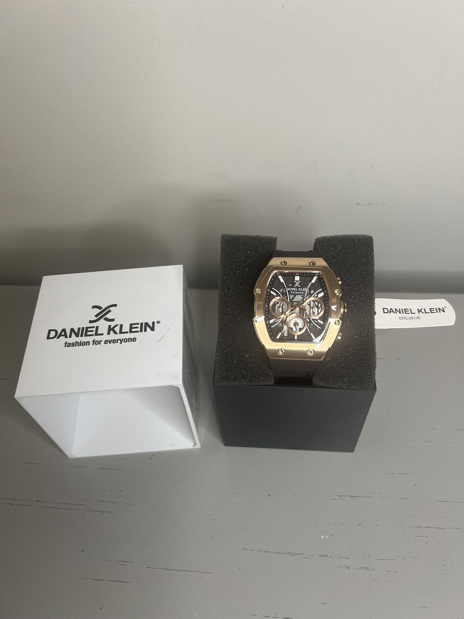 Daniel Klein Exclusive Rose Gold Watch