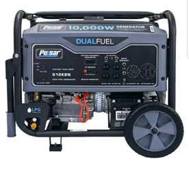 NEW Pulsar 12,000W dual fuel generator