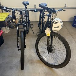 Schwinn Mountain Bikes – Like New + 2 Brand New Helmets – $600 for Everything