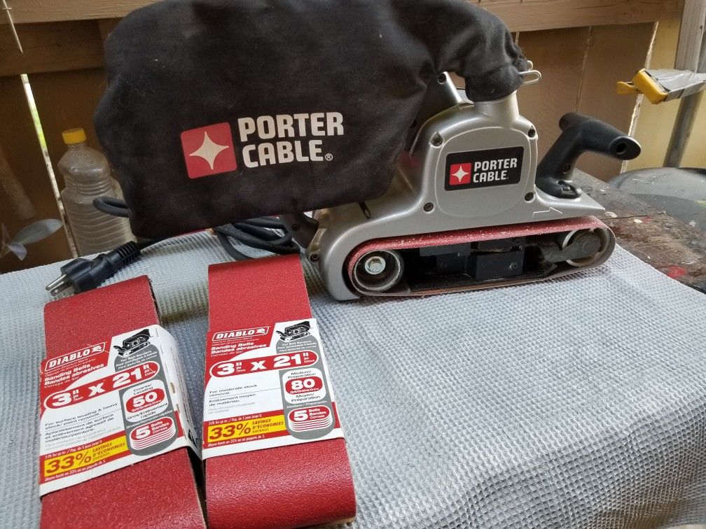 Variable Speed Belt Sander