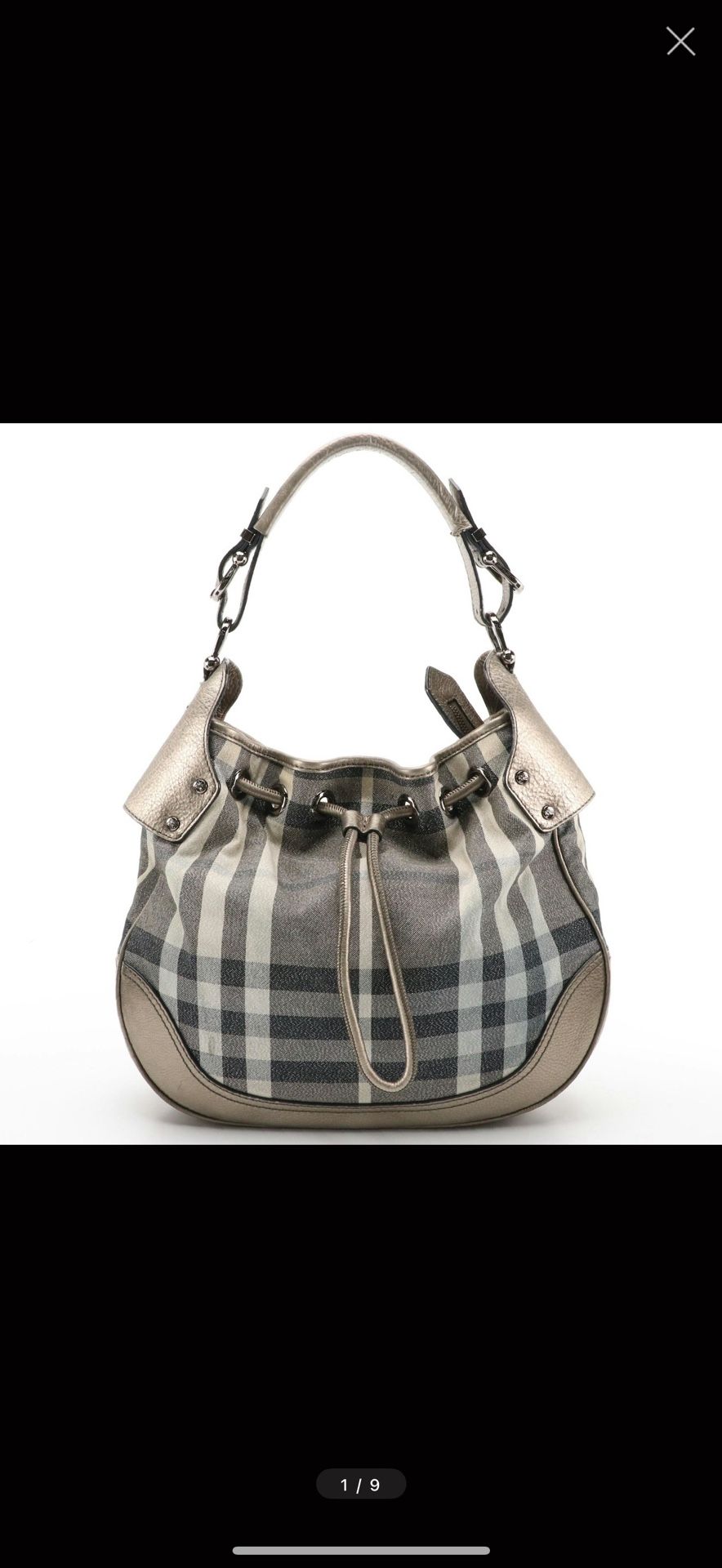 Authentic Limited Edition, Burberry Hobo Bag
