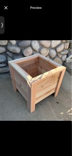 Cedar Planter Box