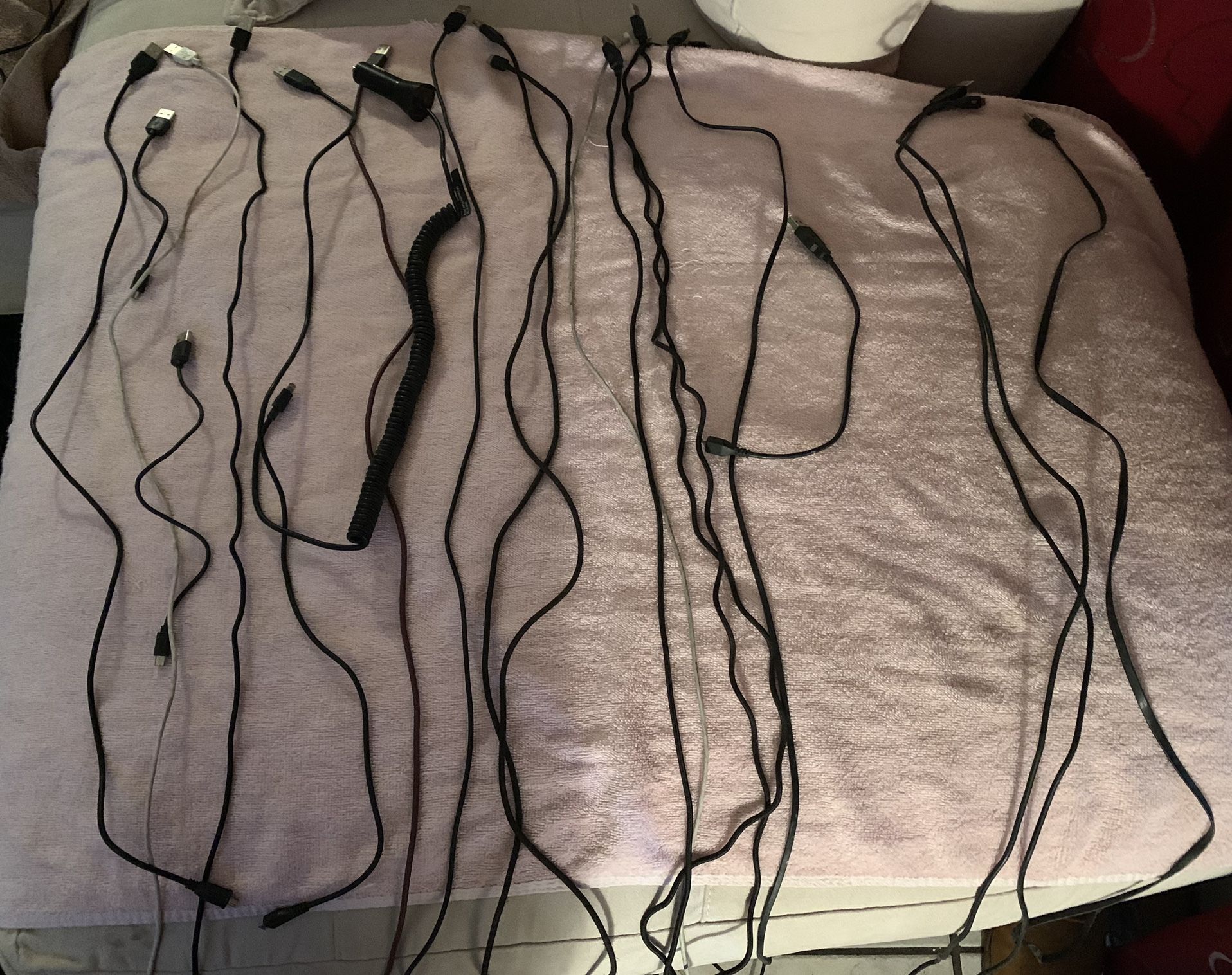 Assorted Phone Chargers