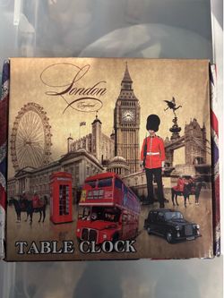 London Table Clock