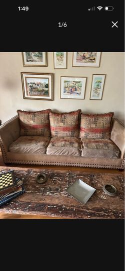 One big sofa, and two small sofas