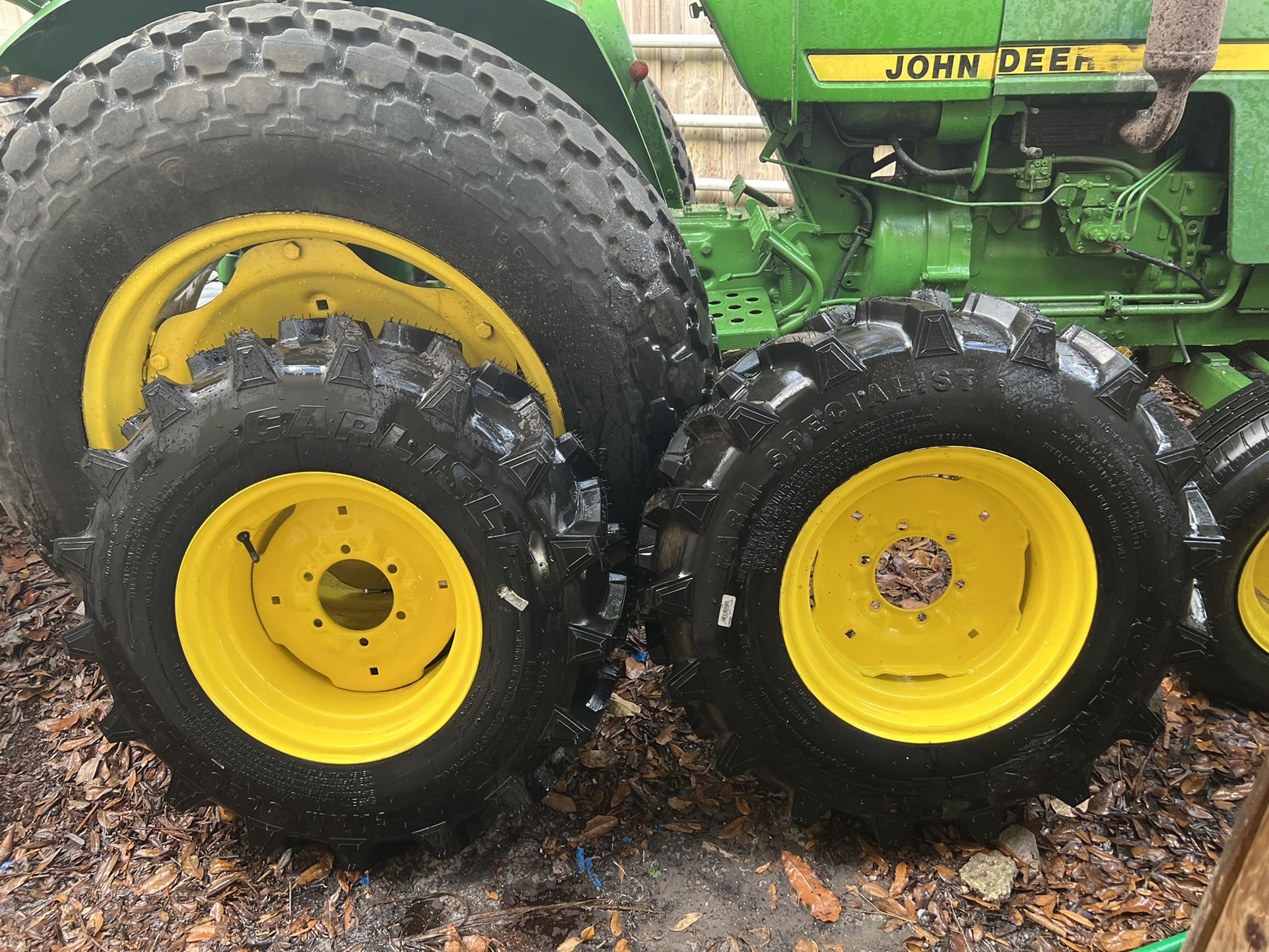 John Deere Tractor Rims & Tires NEW