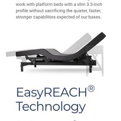 Used Queen Tempur-Cloud Matress And Electric Base