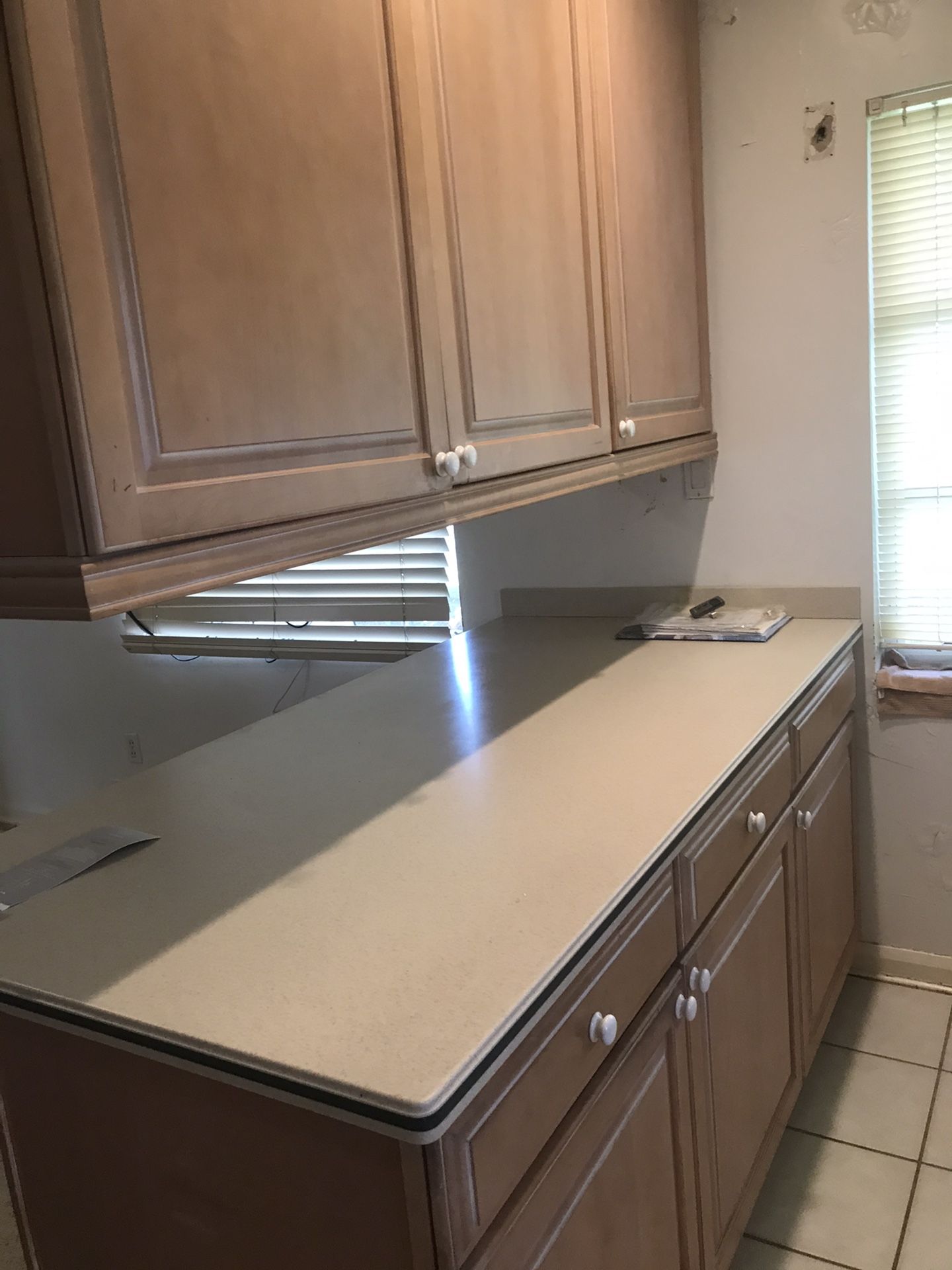 Entire kitchen cabinets and countertop. Need gone ASAP