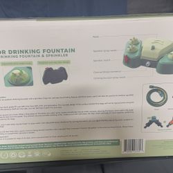 Drinking Fountain Dog