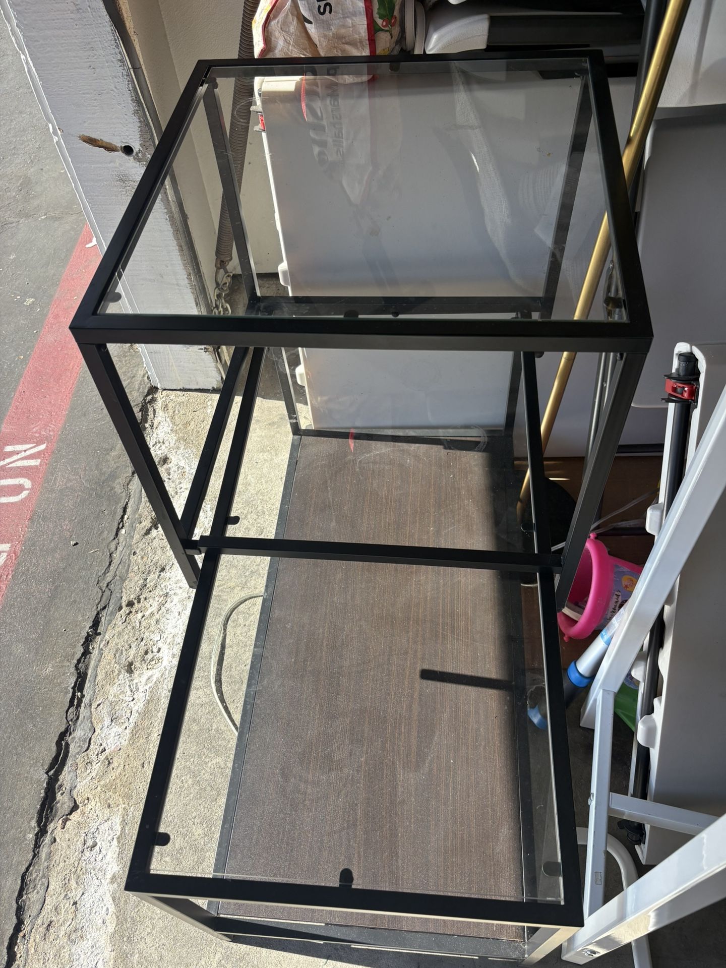 Glass Tables From IKEA Set