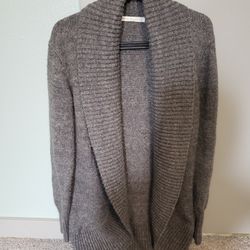 Susana Monaco Grey Cardigan Size S