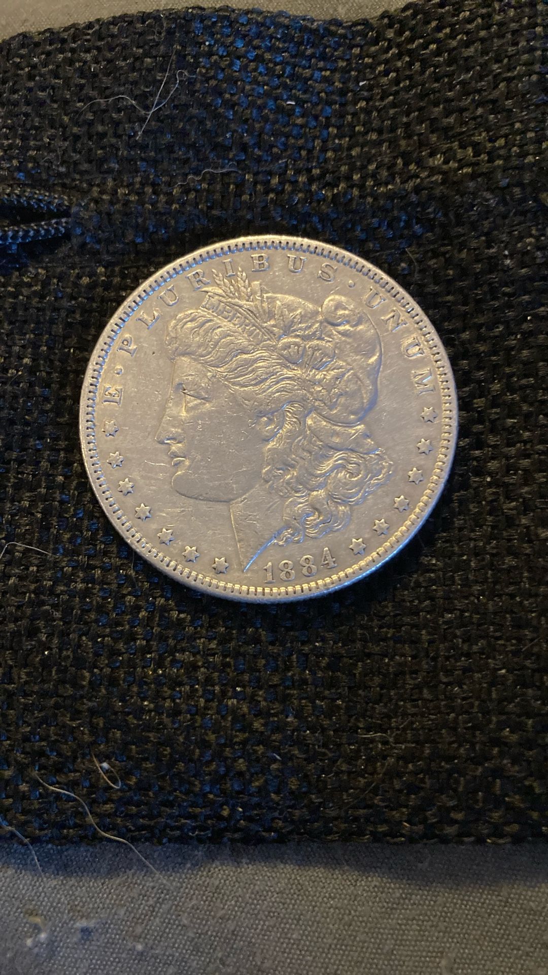 1884 Morgan Silver Dollar
