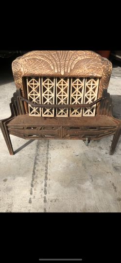 Adams antique gas fireplace