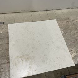 Baja White Matte Ceramic Floor and Wall Tile  12in x 12in 