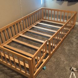 Free toddler bed frame