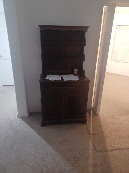 Antique Hutch In Mint Condition