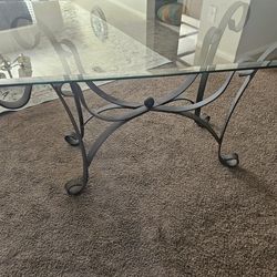 Large Glass Coffee Table