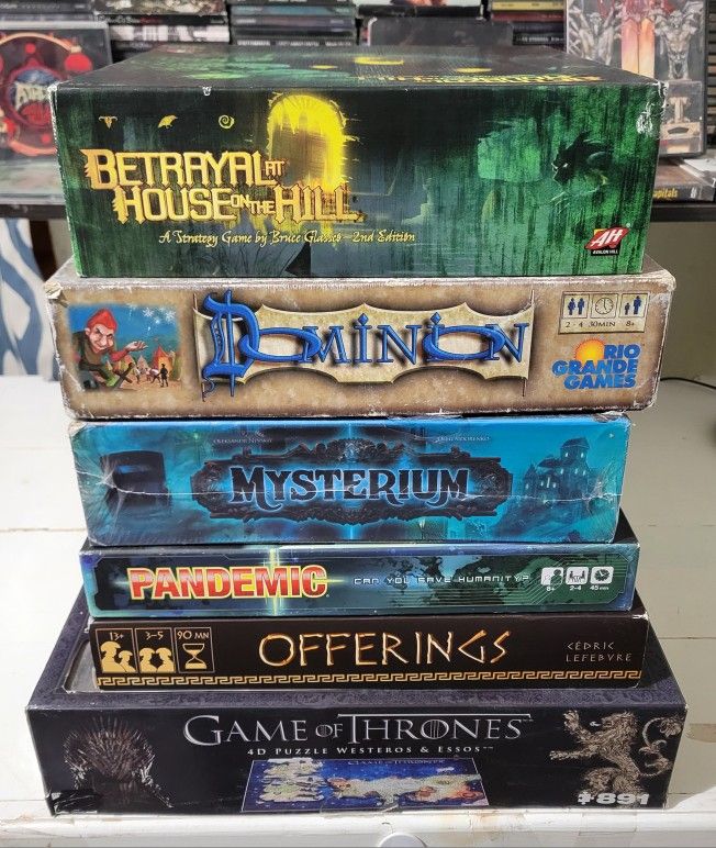 Boardgames $5