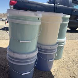 5 Gallon Laundry Soap and Fabric Softener 