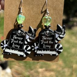 Beetlejuice Earrings