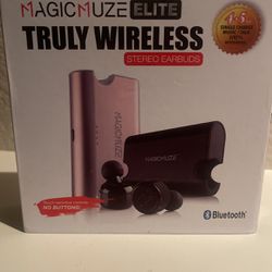 New MagicMuze Elite Truly Wireless Stereo Earbuds w/Charging Case 20.00