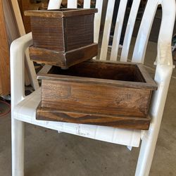 Wood Boxes 