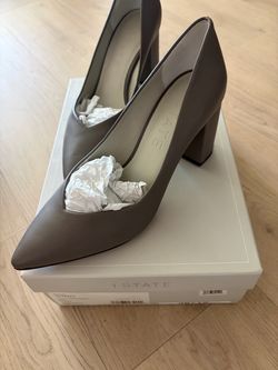 Unworn block heels - size 6